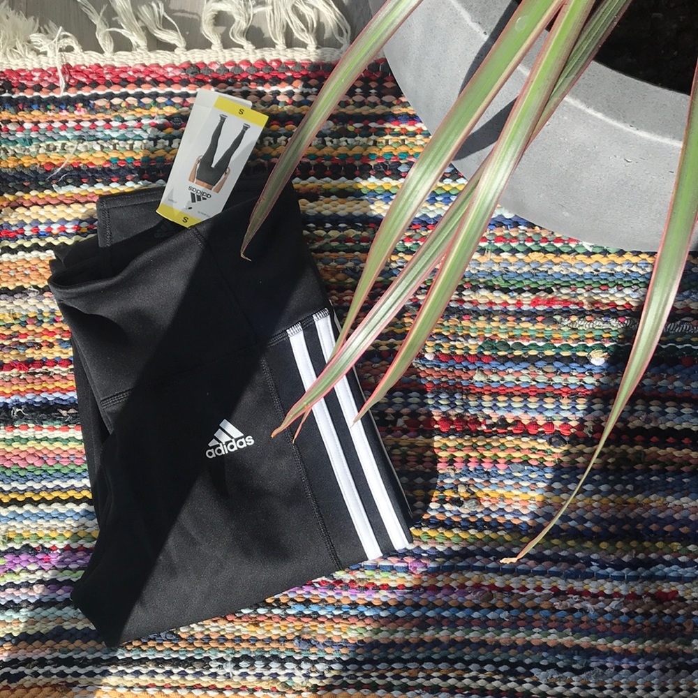 Adidas new high wasted black leggings